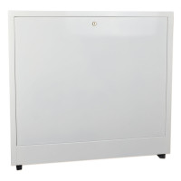 7-SP03-002-98-00 Шафа колекторна ВИСОКА внутрішня 8 контурів 610 х 730÷870 х 115÷170 мм з DIN-рейкою для автоматики ALPHAHEAT Sp. z o.o.