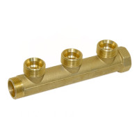 203E05050A Колектор Ø3/4&Prime; х 3 х 3/4&Prime; ЗР латунь ADZ brass I=50 мм BIANCHI F.LLI S.P.A.