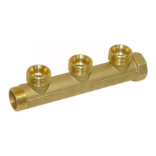 203E05050A Колектор Ø3/4&Prime; х 3 х 3/4&Prime; ЗР латунь ADZ brass I=50 мм BIANCHI F.LLI S.P.A.