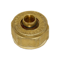 219E000503 Гайка з ніпелем Ø16 х 2,0 х 3/4&Prime; (м.п.) латунна BIANCHI F.LLI S.P.A.