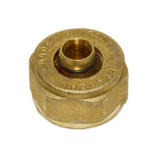219E000503 Гайка з ніпелем Ø16 х 2,0 х 3/4&Prime; (м.п.) латунна BIANCHI F.LLI S.P.A.