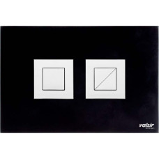 VS0878866 Клавіша (пневматика) BLACK & WHITE AC Black (глянцева квадратна) Valsir S.p.A.