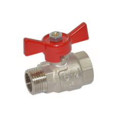 76070004R Кран кульовий TAMIGI Ø1/2″ ВЗ PN40 –10°C/+120°C ″метелик″ Idrosanitaria Bonomi