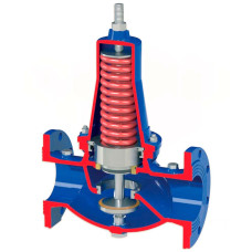 F15.10015016 Фланцевий редуктор зниження тиску DN150 PN10/16 регулювання 1,5÷6 bar 0/+70°C Brandoni S.p.A.
