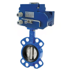 J9.100032E16C Засувка DN32 + електропривід AOX 003 220 V 50-60 Hz IP 67 Brandoni S.p.A.