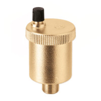 502030 Повітровідвідник MINICAL® автоматичний вертикальний Ø3/8&Prime; З 120°C 10 bar  Caleffi S.p.a.