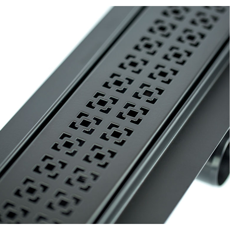 9-2991-900-00-35-10 Решітка ORIENT BLACK нержавіюча полірована L=900 мм Capricorn S.A.