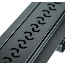 9-2993-600-00-35-10 Решітка ARCO BLACK нержавіюча полірована L=600 мм Capricorn S.A.