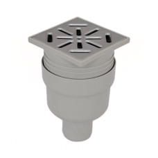 9-2600-050-46-01-04 Трап вертикальний нержавіюча решітка Ø50 x 100 мм Capricorn S.A.