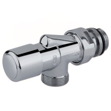 V19811CB Кран відсікаючий реверсивний ХРОМ Ø1/2&Prime; х 24-19 FIRST REVERSA Carlo Poletti Srl