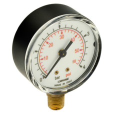 91463211 Манометр Ø63 1/4″ 4 бар вертикальний Cewal S.p.A.