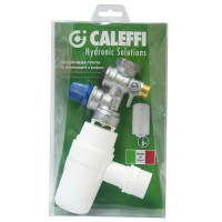 526142KIT Комплект безпеки бойлера вертикальний (група безпеки Ø1/2″ + сифон Ø25/32) Caleffi S.p.a.