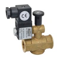 CO03C 008 Клапан НЗ руч. M16/RMO N.C.DN20 500 мбар
