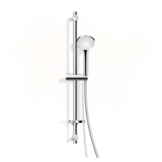 AD140/60CR Душовий набір CHROME (стійка + лійка + шланг) NOBILI
