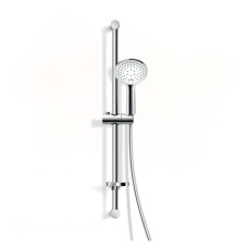 AD140/63CR Душовий набір CHROME (стійка + лійка 3 поз. + шланг) NOBILI