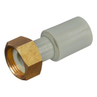 PP840020034 Збірний елемент подовжений PP-R Ø20 x 3/4&Prime; ВР PRAWTECH Sp. z o.o