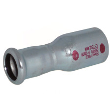 391088076 Перехідник сталевий Ø88,9 х Ø76,1 оцинкований (опалення) STEELPRES® RM