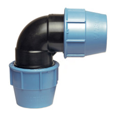 1006 UNIDELTA Коліно Ø110 PN16 PP-B (УФ захист)