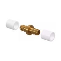 1005264 З'єднувач PE-Xa Q&E Ø9,9 х 9,9 з двома кільцями PE-X Uponor GmbH