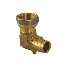 1047880 Коліно латунь Q&E 90° з накидною гайкою Ø20 х 1/2&Prime; ВР Uponor GmbH