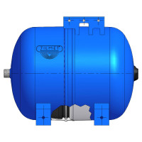 11A0005002 Бак розширювальний горизонтальний HYDRO-PRO 50 л 1&Prime;G Ø380 H=418 мм 10 bar –10+99 °C Zilmet S.p.A.