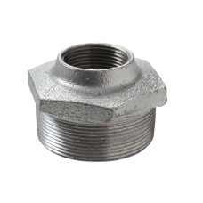 24125074 Перехідник оцинкований (білий чавун) Ø1 1/2″ х 3/4″ ЗВ Berg Montana