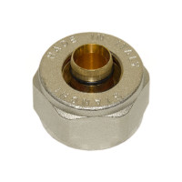 219EC00503 Гайка з ніпелем Ø16 х 2,0 х 3/4&Prime; (м.п.) НІКЕЛЬ BIANCHI F.LLI S.P.A.