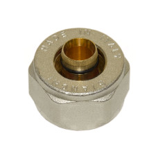 219EC00503 Гайка з ніпелем Ø16 х 2,0 х 3/4&Prime; (м.п.) НІКЕЛЬ BIANCHI F.LLI S.P.A.