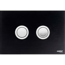 VS0878868 Клавіша (пневматика) BLACK & WHITE AL Black (глянцева кругла) Valsir S.p.A.