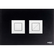 VS0878870 Клавіша (пневматика) BLACK & WHITE AL Black (глянцева квадратна) Valsir S.p.A.