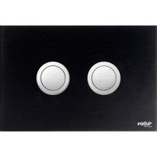 VS0878869 Клавіша (пневматика) BLACK & WHITE AL Black (матова кругла) Valsir S.p.A.