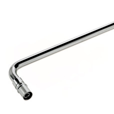 40050316 Коліно хром для радіатора (прес) Ø15 x Ø16 x 2,0 мм x 300 мм Idrosanitaria Bonomi S.p.a.