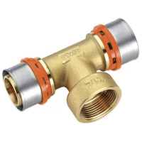 4032401040 Трійник з внутрішньою різьбою (прес) Ø40 х 1 1/4″ В х 40 Idrosanitaria Bonomi S.p.a.