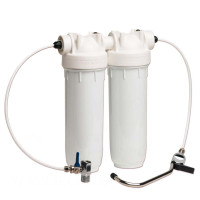 RA6080003 Комплект фільтрів (під мийку) BRAVO DP DUO BW 10&Prime; (водорозбірний кран + кран підключення) 45°C 8 bar KIT ATLAS FILTRI