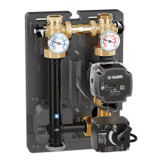 167609 Група регуляції з сервоприводом Ø1&Prime; В х 1 1/2&Prime; З 125 мм в ізоляції (права) без насосу CALEFFI