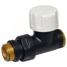 V151511EFS9005O Термоклапан прямий BLACK MATTE Ø1/2&Prime; х 24-19 COMPACT-THERMO-V1 Carlo Poletti Srl