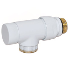 V60211EF Кран відсікаючий реверсивний БІЛИЙ Ø1/2&Prime; x 24-19 REVERSA Carlo Poletti Srl