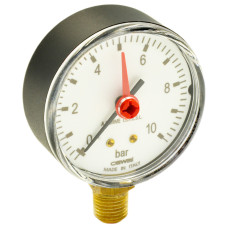 91463216 Манометр з індікатором Ø63 1/4″ 4 бар вертикальний Cewal S.p.A.