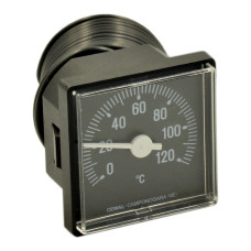 91312215 Капілярний квадратний термометр  TQ 45 P 45 х 45 мм 0/120°С L=1500 мм Cewal S.p.A.
