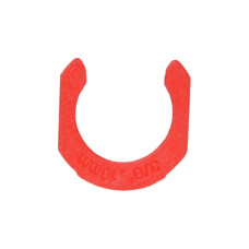 Фіксуюча скоба Ø3/8&Prime; червона Polyacetal (HCP10-3/8RD) CDC Fluidtech Europe S.r.l.