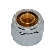 1635C / 1440079 Гайка хромована Ø1/2&Prime; х 16 х 2,25 мм (металопластик) крани серії 3300, 3301, 3330, 3331 TIEMME