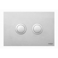 VS0877933 Клавіша (пневматика) INOX Satin stainless steel (матова гругла) Valsir S.p.A.