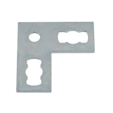 165829 MPR-Пластина Г- подібна S+ оцинкована 41х21-41х124 MÜPRO GmbH