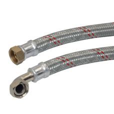 645953975U00 AVC-Z DN19 Шланг кутовий антивібраційний 3/4&Prime; х 3/4&Prime; ВВ -5/+90 C° PN10 L=1000 мм PARIGI