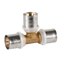 VS0170705 PEXAL BRASS Трійник (прес) Ø16 (2,25) Valsir S.p.A.