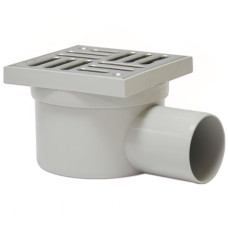 E2245AI Трап горизонтальний нержавіючий INOX Ø50 х 100 мм REDI s.p.a.