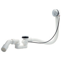 35.316.00..S000 Сифон для ванни автомат Ø40/50 гнучкий перелив SANIT (Germany)