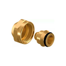 1065290 Різьбовий адаптер Vario латунний PE-Xa євроконус Ø20 x 1,9/2,0 x 3/4&Prime; ВР Uponor GmbH