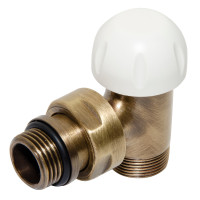 V151111M Термоклапан кутовий BRUSH BRONZE Ø1/2&Prime; х 24-19 COMPACT-THERMO V1 Carlo Poletti Srl