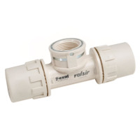 VS0161007 PEXAL EASY Трійник Ø20 (2.5) х1/2&Prime; В х20 (2.5) Valsir S.p.A.